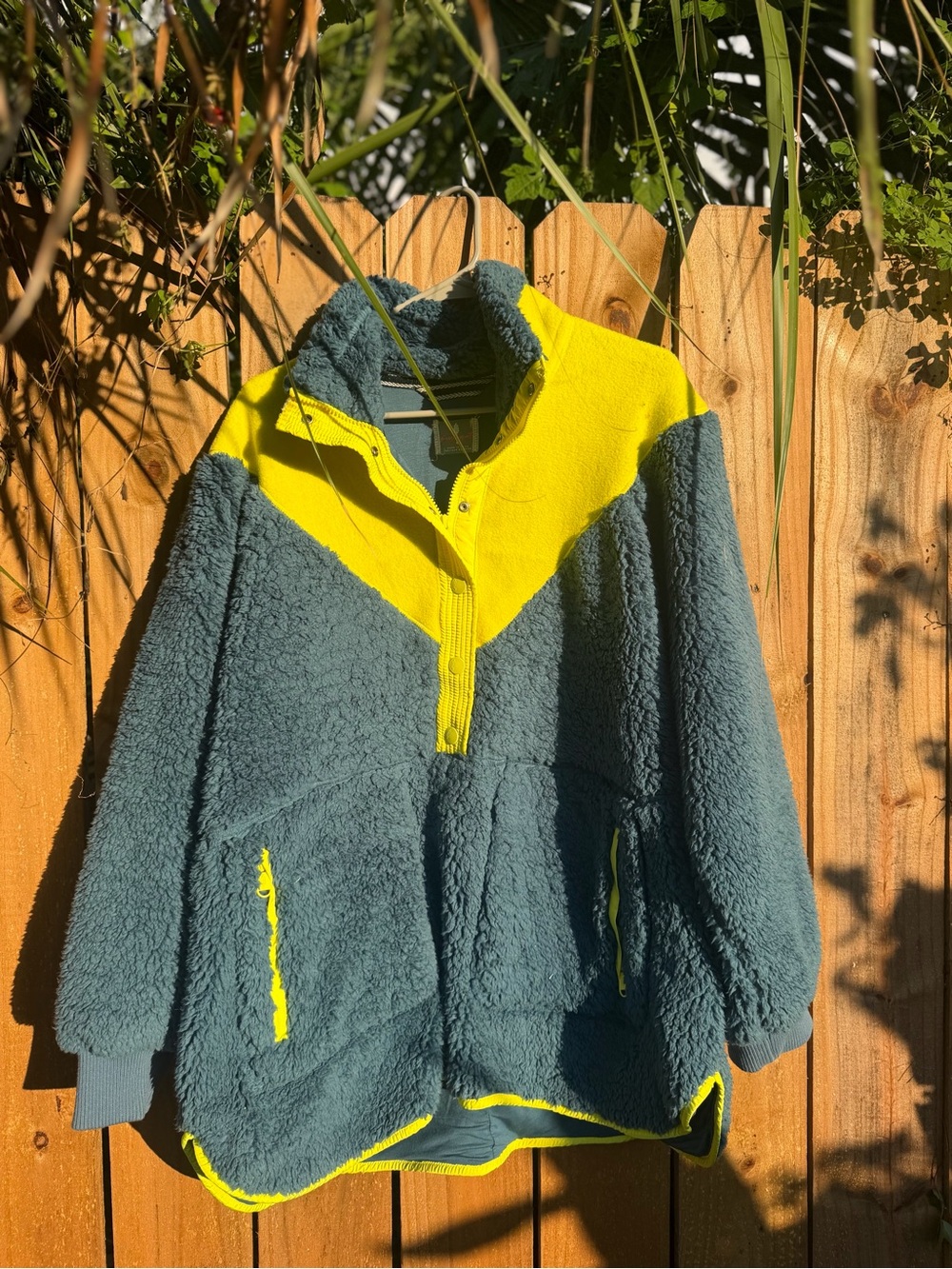 Free People Fall to Rise Sherpa Fleece